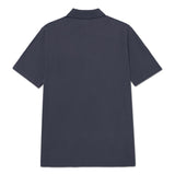 Remera Hombre Cat Logo Pique Polo Azul Cat