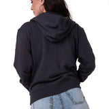 Buzo Mujer W Cat Patch Full Zip Negro Cat