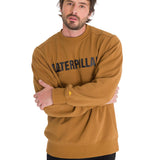 Buzo Unisex Caterpillar Logo Cre Marron Cat