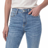 Jeans Mujer Stretch Denim Mid Indigo Cat