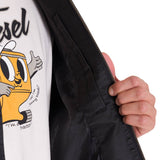Chaqueta Hombre Waxed Chore Jacket Negro Cat