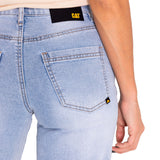 Jeans Mujer Triblend Stretch Den Gris Cat