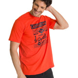 Remera Hombre Heritage 1904 Tee Rojo Cat