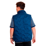 Chaleco Hombre Bonded Medium Weight Azul Cat