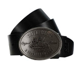 Cinturon Hombre Fdtn Western Buckle Negro Cat
