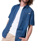 Camisa Manga Corta Hombre Chambray Short Sleev Cat
