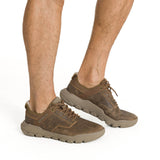 Sneaker Hombre Hex Lite Leather Marron Cat
