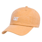Gorro Hombre 6 Panel Logo Unstr Amarillo Cat
