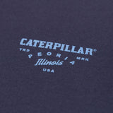 Remera Hombre Heritage Peoria Grap Azul Cat