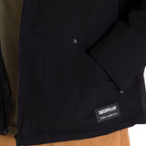 Chaqueta Hombre Hooded Sherpa Lined Negro Cat