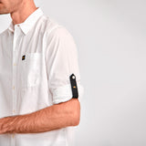 Camisa Hombre Fndtn Convertible Ls Blanco Cat