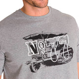 Remera Hombre Heritage No 77 Tee Gris Cat