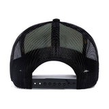 Gorro Hombre Cat Logo Mesh Back F Blanco Cat