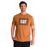 Remera Hombre Everyday Workwear Gr Marron Cat