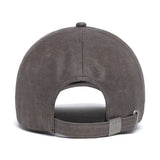 Gorro Hombre Faux Leather Hat Gris Cat