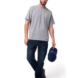 Remera Hombre Sales And Service Gr Gris Cat