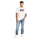 Jeans Hombre Triblend Stretch Denim Slim Gris Cat