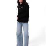 Buzo Mujer W Fleece Caterpillar Negro Cat