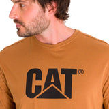 Remera Unisex Cat Logo Tee Marron Cat