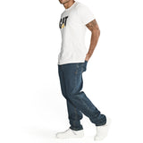 Jeans Hombre Triblend Stretch Denim Straight Gris Cat