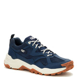 Sneaker Hombre Grapple Leather Mesh Azul Cat
