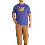 Remera Unisex Cat Logo Tee Azul Cat