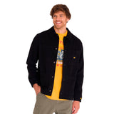 Chaqueta Hombre Snap Front Coach Jac Negro Cat