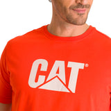 Remera Unisex Cat Logo Tee Rojo Cat