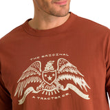 Remera Hombre Heavyweight Roam Fre Marron Cat