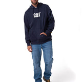 Buzo Hombre Fleece Cat Logo Pull Beige Cat